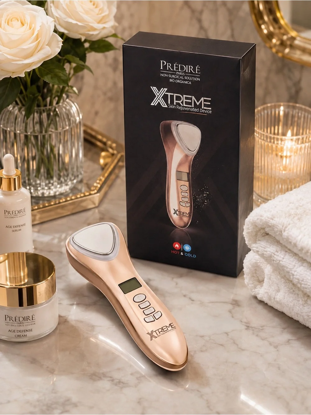 Predire Paris XTREME Hot & Cold Skin Rejuvenation Device D002 NIB